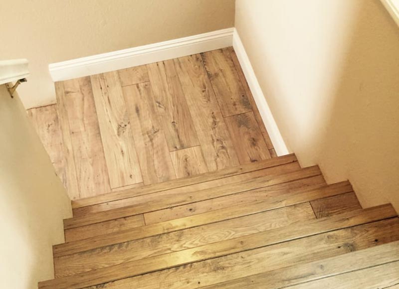 Distressed Hardwood Floor Installation Anaheim Hills, CA